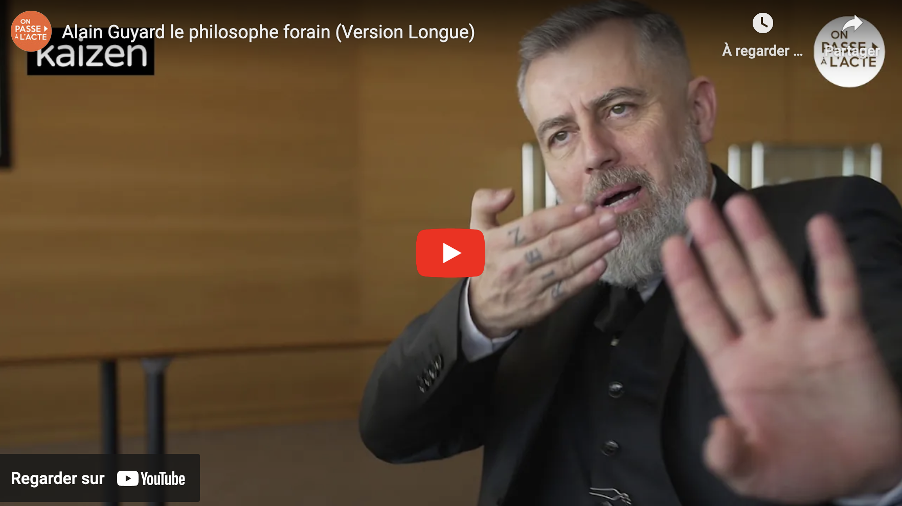 Notre « philosophe forain » plus en forme que jamais au Festival Livre à Metz 2023