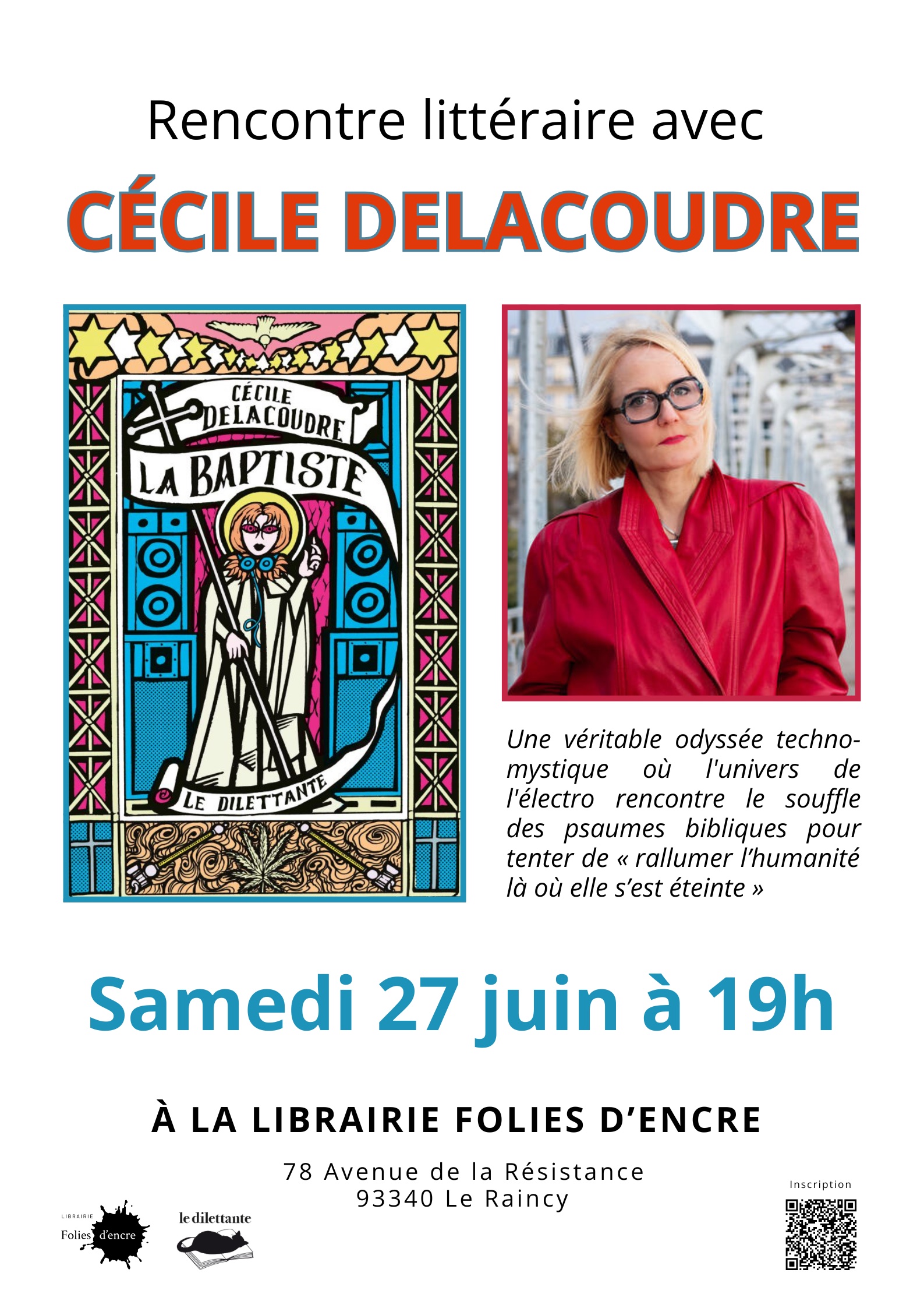 Rencontre avec Cécile Delacoudre