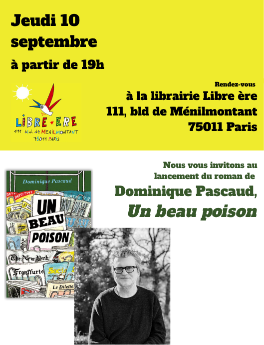 Fêtez avec nous la parution d&rsquo;Un beau poison !