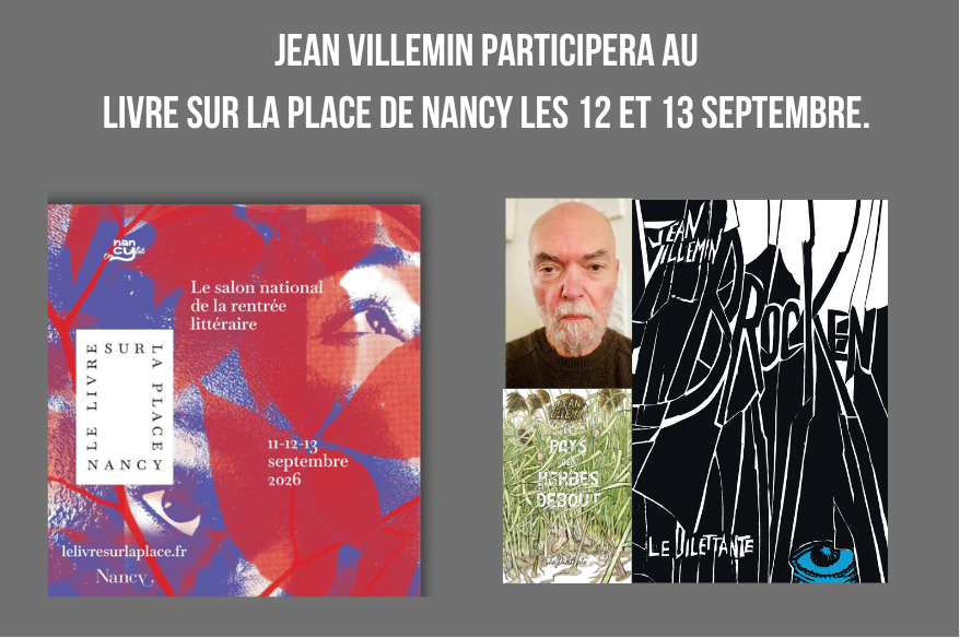 Jean Villemin présent à Nancy les 12 et 13 septembre.